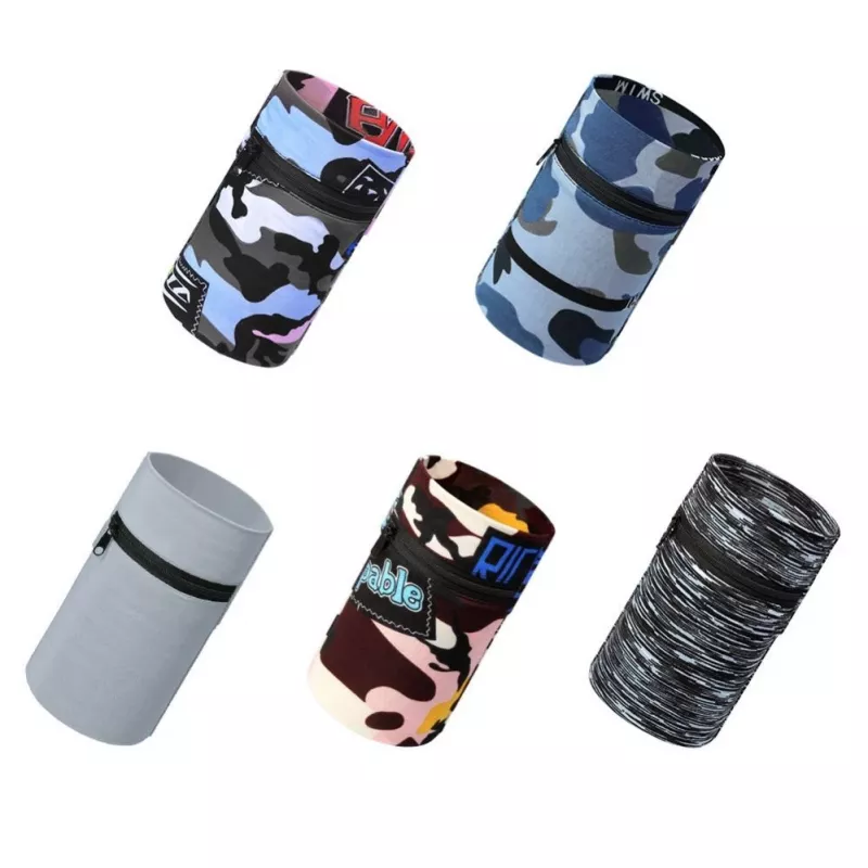 Hurtel Fabric Armband for Running Fitness, Camo Blue