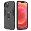 Hurtel Ring Armor Dėklas iPhone 14 Plus, Šarvuotas Dangtelis su Magnetiniu Laikikliu ir Žiedu, Juodas