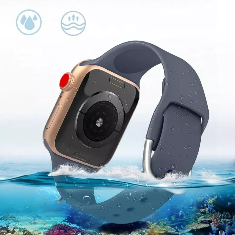 Hurtel Silicone Strap APS, Apple Watch 38/40/41mm Juodas