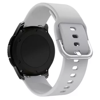 Hurtel Silicone Strap TYS Band, skirtas Samsung Galaxy Watch 40 / 41 / 42 / 43 / 44 mm - Pilka