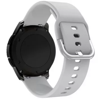 Hurtel Silicone Strap TYS Band, skirtas Samsung Galaxy Watch 40 / 41 / 42 / 43 / 44 mm - Pilka