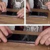 HURTEL Wozinsky Full Glue Tempered Glass, skirtas Samsung Galaxy S24+, su juodu rėmeliu