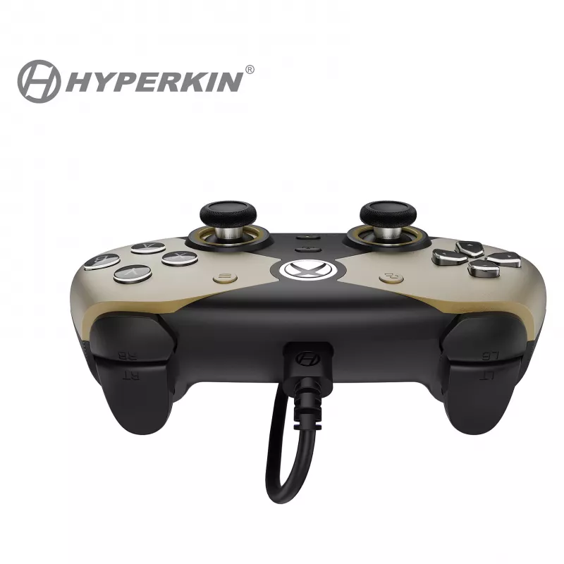 Hyperkin The Competitor laidinis valdiklis, skirtas Nintendo 64 – auksinis