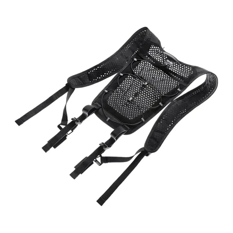 Hypershell AeroFlex Shoulder Strap – Ergonominė oro tinklelio peties juosta, universali, 20 kg apkrova, juoda