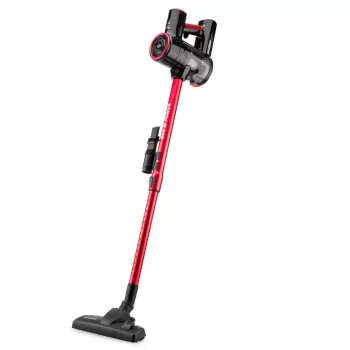 Hyundai VC609 Corded 2-in-1 Stick & Handheld Vacuum Cleaner, 600W, HEPA, Bagless, 0.5L, Black/Red