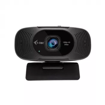 I-TEC Solomon 200 Full HD 1080p verslo internetinė kamera su dvigubais mikrofonais ir privatumo užraktu