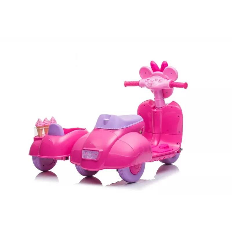 Ledų tematikos triračio paspirtukas Ice Cream Scooter Three-Wheeler JT5258 Pink