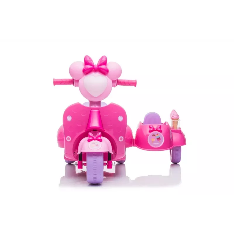 Ledų tematikos triračio paspirtukas Ice Cream Scooter Three-Wheeler JT5258 Pink