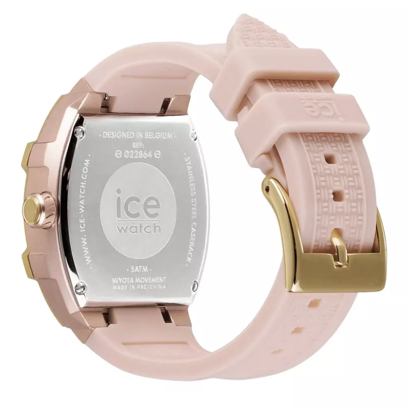 ICE moteriškas laikrodis 22864 (35 mm) – rožinis silikonas