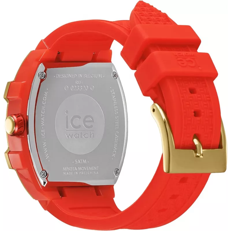ICE Moteriškas Laikrodis 23320 (36mm) – Rožinis Silikoninis Dirželis, Kvarcinis Analoginis