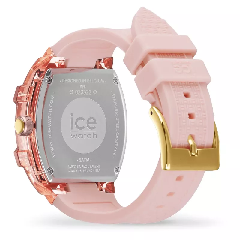 ICE Moteriškas laikrodis 23322 (36mm) Rožinis Silikoninis Kvarco