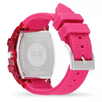 ICE moteriškas laikrodis 23323 36mm rožinis silikoninis kvarcinis