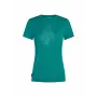 Icebreaker 150 Tech Lite III SS Hike Path T-Shirt Women Tidal Teal