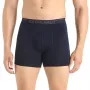 ICEBREAKER Vyriškos Anatomica Boxer Briefs kelnės Midnight Navy – Merino vilnos mišinys, atsparumas kvapams, temperatūros reguliavimas