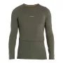 Icebreaker Merino 200 ZoneKnit LS Crew Men's Loden/Ether