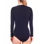 Icebreaker Siren L/S Sweetheart Long Sleeve Top - Juoda, XS