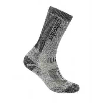 Icebreaker moteriškos Hike+ Mountaineer Mid Calf kojinės - Jet Heather/Black