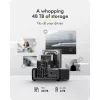 Icy Box Club Case 2925 4 vietų prijungimo stotelė – 2x M.2 NVMe ir 2x 2.5/3.5 SATA HDD/SSD, USB 3.2 Gen 2 (10 Gbps)