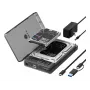 ICY BOX Docking and Clone Station for M.2 NVMe SSD ir 2.5/3.5 SATA