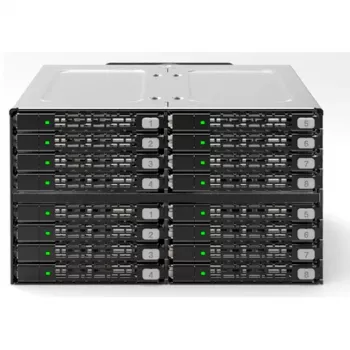 ICY DOCK ToughArmor MB516SP-B 16-Bay 2,5 inch SAS/SATA SSD/HDD Backplane Module for 2x 5,25 inch Bays