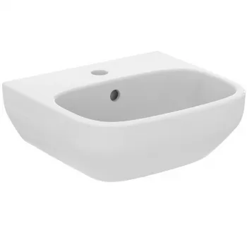 Ideal Standard i.life B Pakabinama Praustuvė 40cm Balta Blizgi 1 Anga Čiaupui