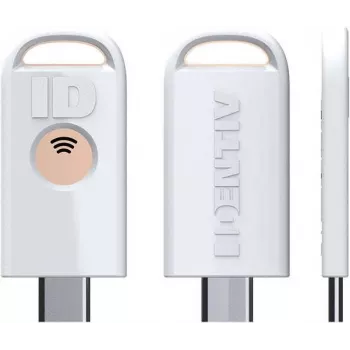 Identiv 905602 bekontaktis išmaniosios kortelės skaitytuvas - USB 2.0, EMV Level 1, PC/SC CCID, juodas