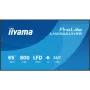IIYAMA LH6566UHSB-B1AG 65 colių 4K UHD skaitmeninių ženklų ekranas su Android 11, 500 cd/m², 2x HDMI, USB-C, DP, WiFi, 18/7