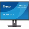 IIYAMA ProLite XB2495WSC-B1 24.1 colio WUXGA IPS 100Hz monitorius su USB-C stotele, aukščio reguliavimu, VESA, garsiakalbiais
