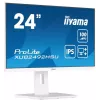 iiyama ProLite XUB2492HSU-W6 24 inch IPS Full HD 100Hz monitoris su USB hub, 0.4ms, baltas