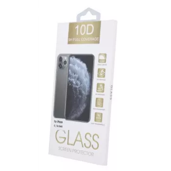 iLike 10D grūdinto stiklo apsauga ekranui, skirta Xiaomi Redmi Note 13 5G – 9H kietumas, pilna danga, juodas rėmelis, be burbuliukų, atspari įbrėžimams, oleofobinė danga