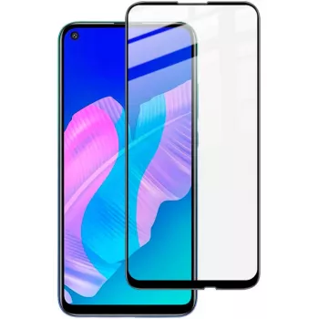 iLike 2.5D Black Frame Full Glue Tempered Glass Screen Protector for Huawei P40 Lite E