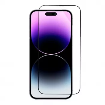 iLike Apple 5D Full Glue Tempered Glass iPhone 13 / 13 Pro / 14 Juodas + Aplikatorius