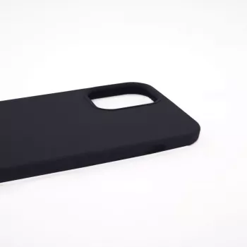 iLike Apple iPhone 12/12 Pro silikoninis dėklas Matt TPU juodos spalvos