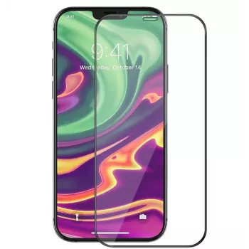 iLike Apple iPhone 13 / 13 Pro / 16E Grūdinto stiklo apsauginis stikliukas su keramine danga