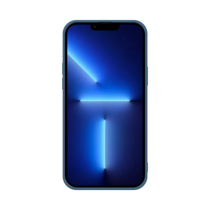 iLike Apple iPhone 13 Pro Max Nano Silicone Case Midnight Blue