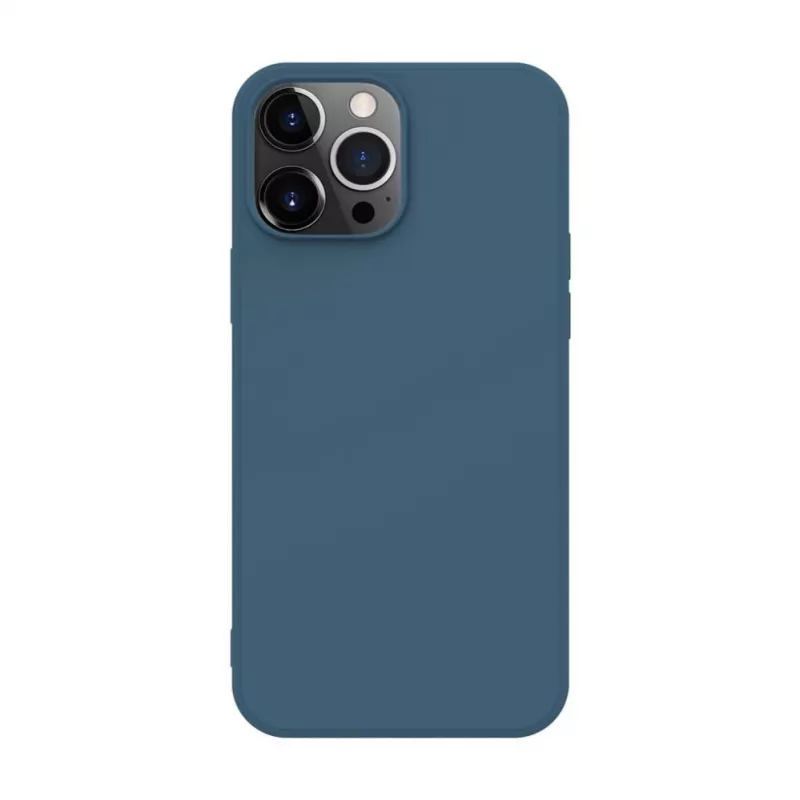 iLike Apple iPhone 13 Pro Max Nano Silicone Case Midnight Blue