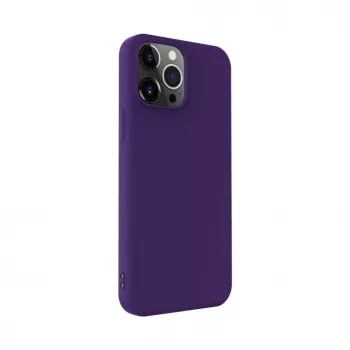 iLike Apple iPhone 14 Pro Max Nano Silicone Case Deep Purple