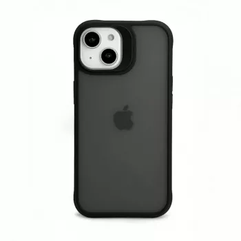 iLike Apple iPhone 15 Newton PC matinis dėklas juodas