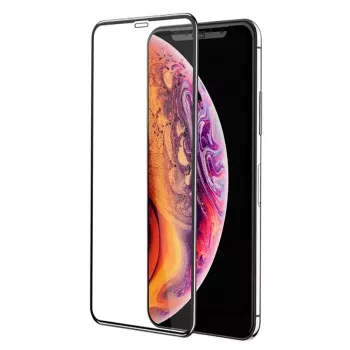 iLike Apple iPhone X/Xs 3D Curved Edge Tempered Glass Screen Protector Black