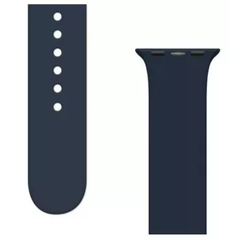 iLike APS Silicone Watch Band, Apple Watch Ultra/8/7/6/5/4/3/2/SE (45/44/42mm) - Dark Blue