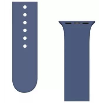iLike APS Silicone Watch Band for Apple Watch Ultra / 8/7/6/5/4/3/2 / SE (45/44/42mm) Sport Band - Blue