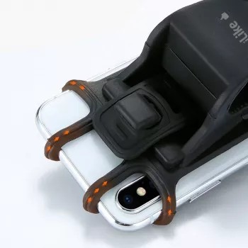 iLike Bike Holder IPH01BK Black – Universalus vairų laikiklis išmaniesiems telefonams 4.0–6.5 colių