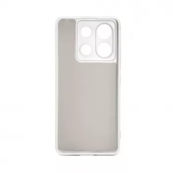iLike Nano Silicone Case for Xiaomi Poco X6 Pro 5G - sidabrinis