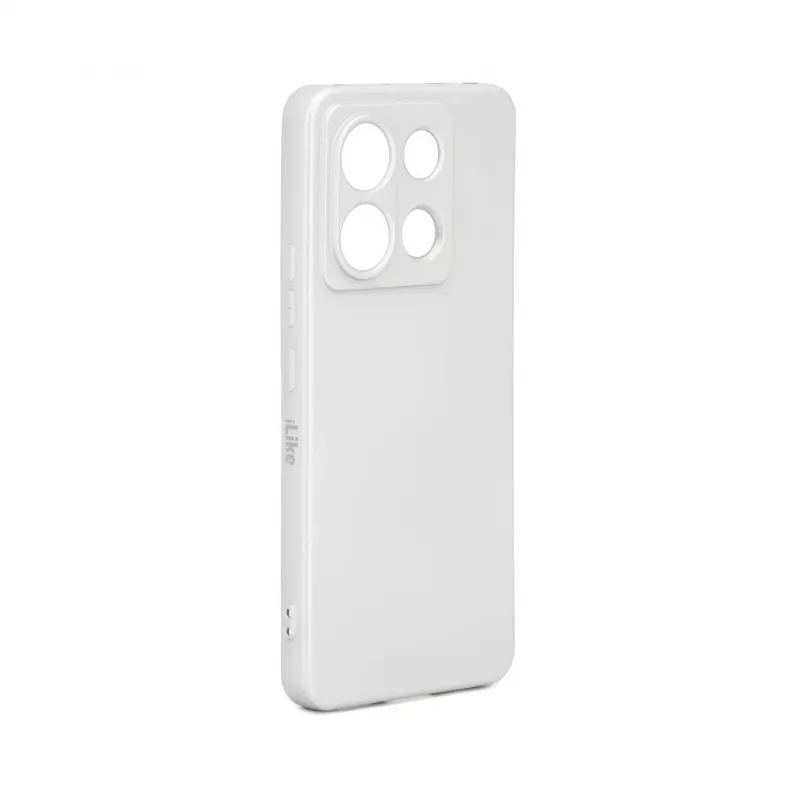 iLike Nano Silicone Case for Xiaomi Poco X6 Pro 5G - sidabrinis