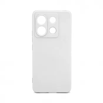 iLike Nano Silicone Case for Xiaomi Poco X6 Pro 5G - sidabrinis