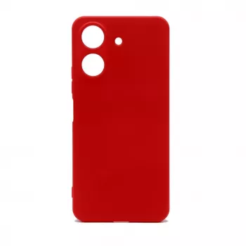 iLike Nano Silicone Case for Xiaomi Redmi 13C 4G / Poco C65 - Raudona