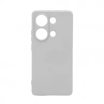 iLike Nano Silicone Case for Xiaomi Redmi Note 13 Pro 4G / Poco M6 Pro - sidabrinė