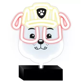 iLike Neona LED naktinė šviesa su stovu „Paw Patrol“