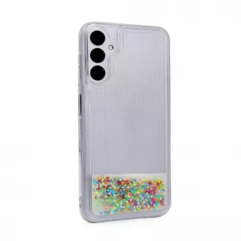 iLike Samsung Galaxy A14 5G Silicone Case Water Glitter Rainbow