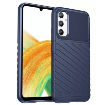 iLike Samsung Galaxy A34 5G Silicone Armor Case Blue
